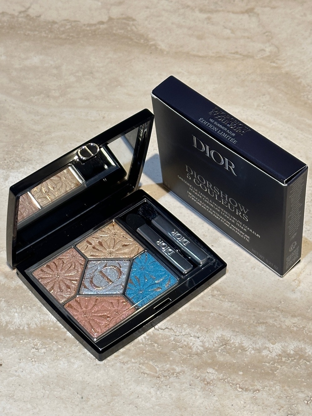 Dior Eyeshadow Palette - 162 Summer Azur (Limited Edition) - Picture 2 of 10